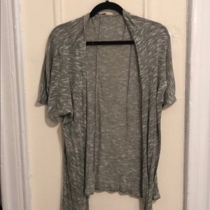 Arden b Grey shirt sleeve cardigan